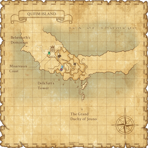 クフィム島地圖1
